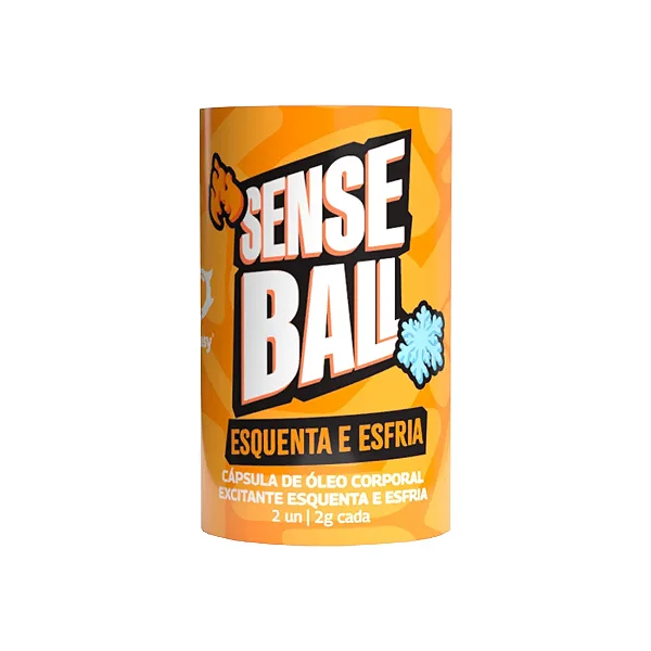 Capsula Sense Ball Esquenta e Esfria com 2 unidades Sexy Fantasy