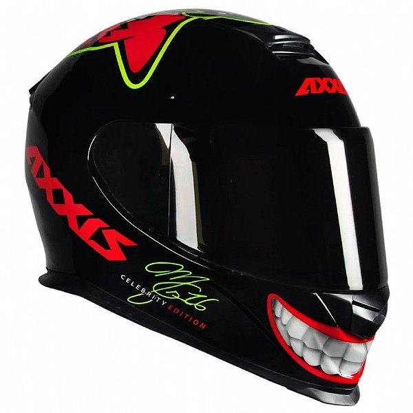 CAPACETE AXXIS EAGLE MG16 CELEBRITY EDITION BY MARIANNY GLOSS