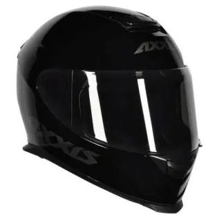 CAPACETE AXXIS EAGLE SOLID / MONOCOLOR GLOSS BLACK / GREY