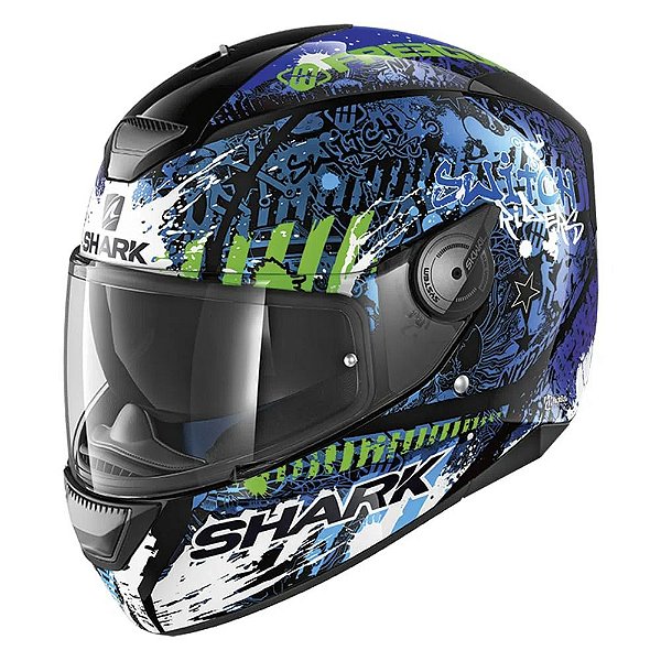CAPACETE SHARK D-SKWAL 2 SWITCH RIDER KBG