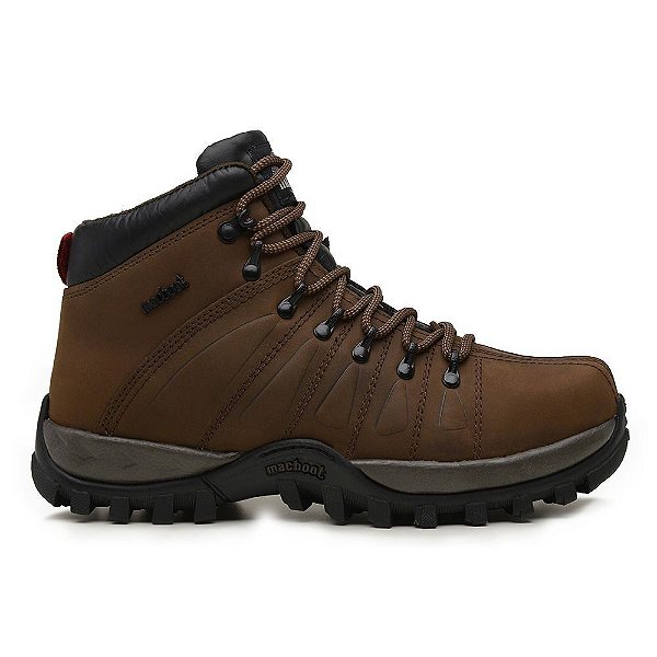 BOTA MACBOOT UIRAPURU 06 PATAXOS NOBUCK OIL BROWN - Indians Moto Peças