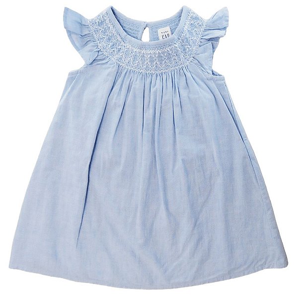 Vestido Infantil Menina Azul - GAP