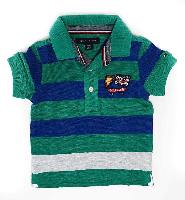 Camisa Polo Infantil Menino - Tommy Hilfiger