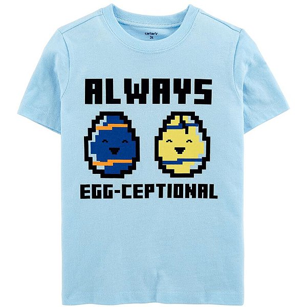 Camiseta Always Egg-Ceptional - Carter's