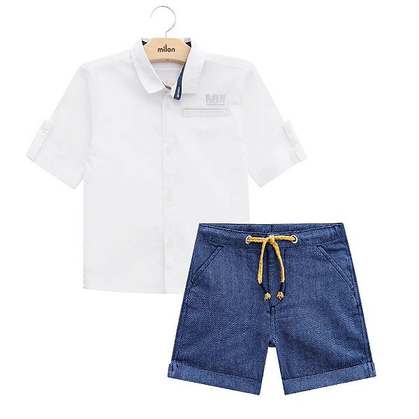 Conjunto Camisa e Bermuda - Milon