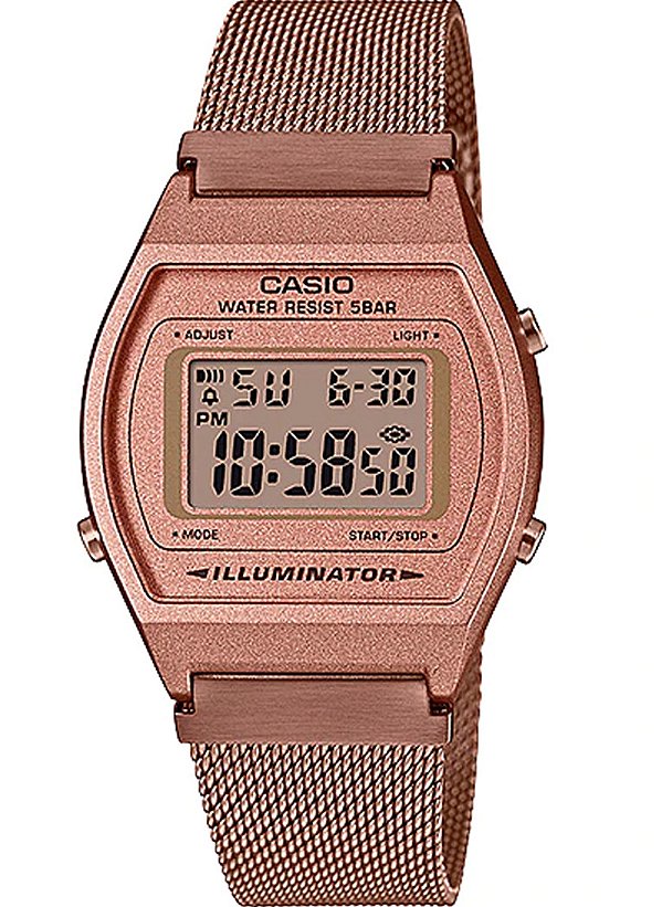 Relógio CASIO Vintage Feminino B640WMR-5ADF