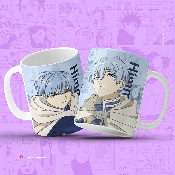 Caneca Himmel - Caneca Personalizada Anime Frieren 325ml