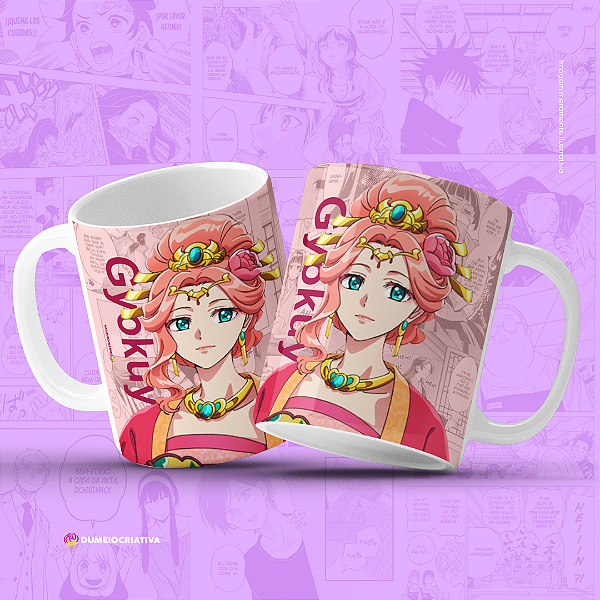 Caneca Gyokuyo - Caneca Personalizada Anime Diário de uma Apotecária 325ml