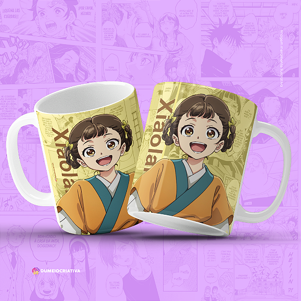 Caneca Xiaolan - Caneca Personalizada Anime Diário de uma Apotecária 325ml