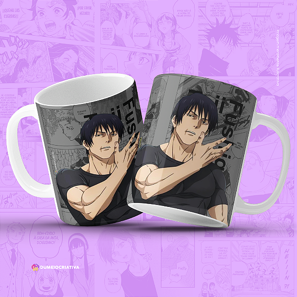 Caneca Toji - Caneca Personalizada anime Jujutsu 325ml