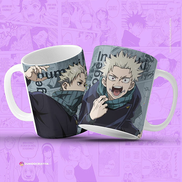 Caneca Inumaki - Caneca Personalizada anime Jujutsu Kaisen 325ml