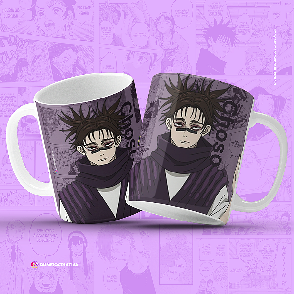 Caneca Choso - Caneca Personalizada anime Jujutsu Kaisen 325ml
