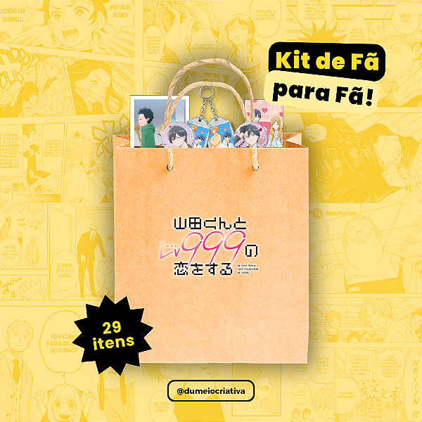 Kit Temático Anime Minha História de amor com Yamada-kun Lv999 - Tamanho P (29 Itens)