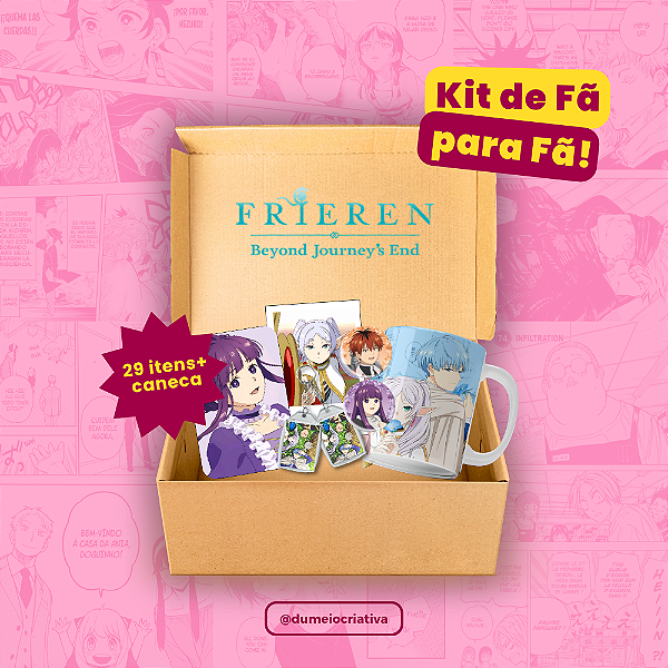 Kit Temático Anime Frieren - Tamanho M (30 Itens)