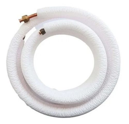Kit Tubulação De 1/4 E 3/8 Com Isolante E Porcas 3 Metros