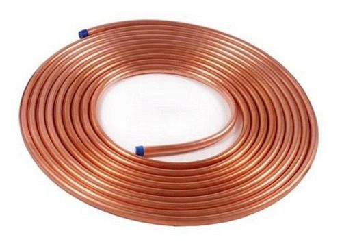 15 Metros Tubo Cano De Cobre Rolo 3/16 Para Linha Freios