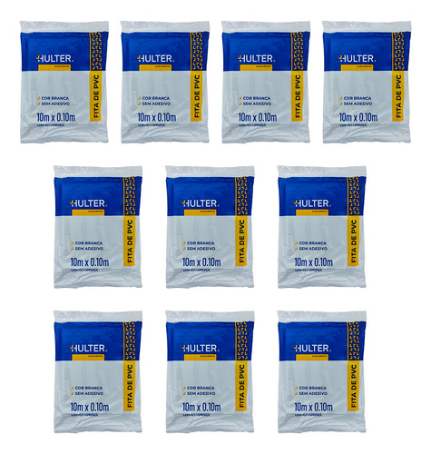 Kit Fita Pvc Branca Refrigeração Ar Condicionado Pct 100