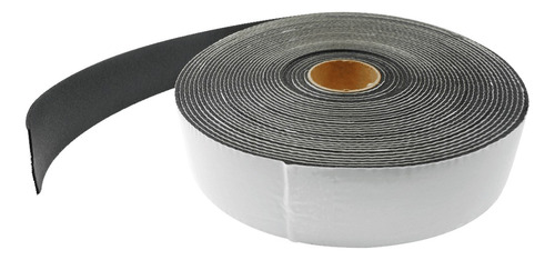 1 Rolo Fita Elastomerica 3mm X 50mm X 10m Ar Condicionado