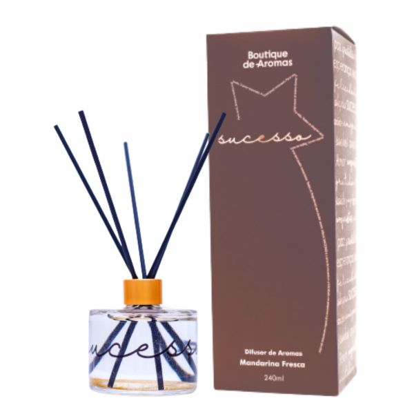 Difusor de Aromas Sucesso - Mandarina Fresca 240ml