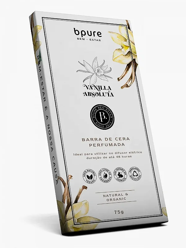 Barra de Cera Perfumada - Vanilla Absoluta - 75g