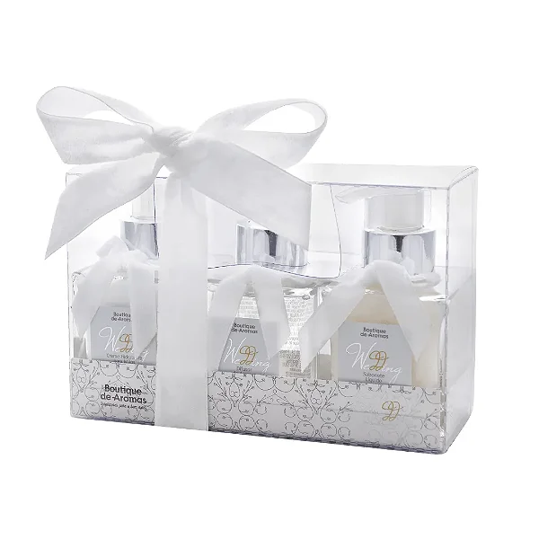 Kit Wedding - Difusor de ambiente 95ml + Sabonete 95ml + Creme para Mãos 95g