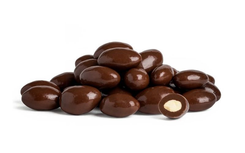Drageado de Amêndoas com Chocolate 70% - Granel