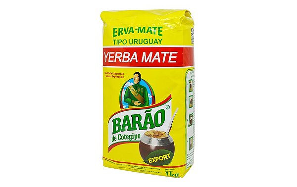 Erva Mate Export Tipo Uruguay Barão de Cotegipe 1Kg