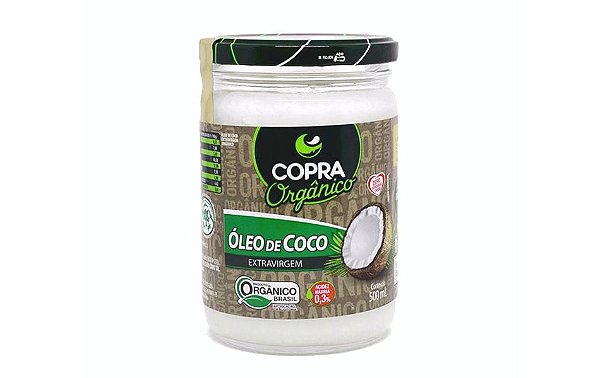 Óleo de Coco Extra Virgem Orgânico Copra 500mL