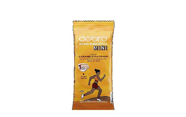 Barra Energética Mini Caramelo Salteado Dobro 25g