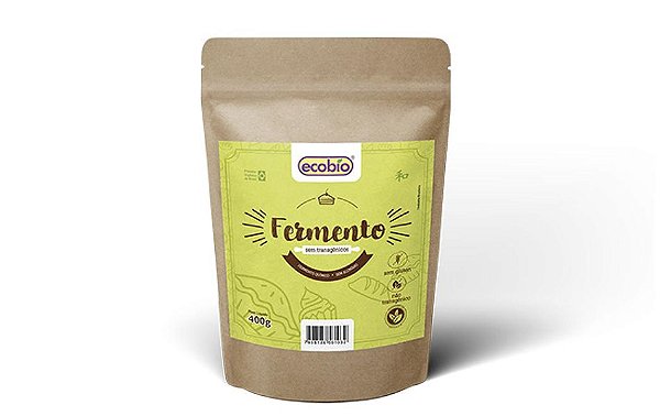 Fermento Químico s/ Transgênicos Ecobio 400g