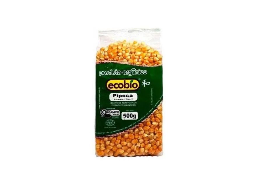 Milho de Pipoca Orgânico Ecobio 500g