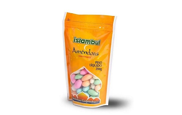 Amêndoas Confeitadas Sortidas Istambul 200g