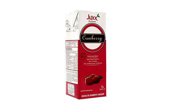 Suco de Cranberry Adoçado Juxx 1L