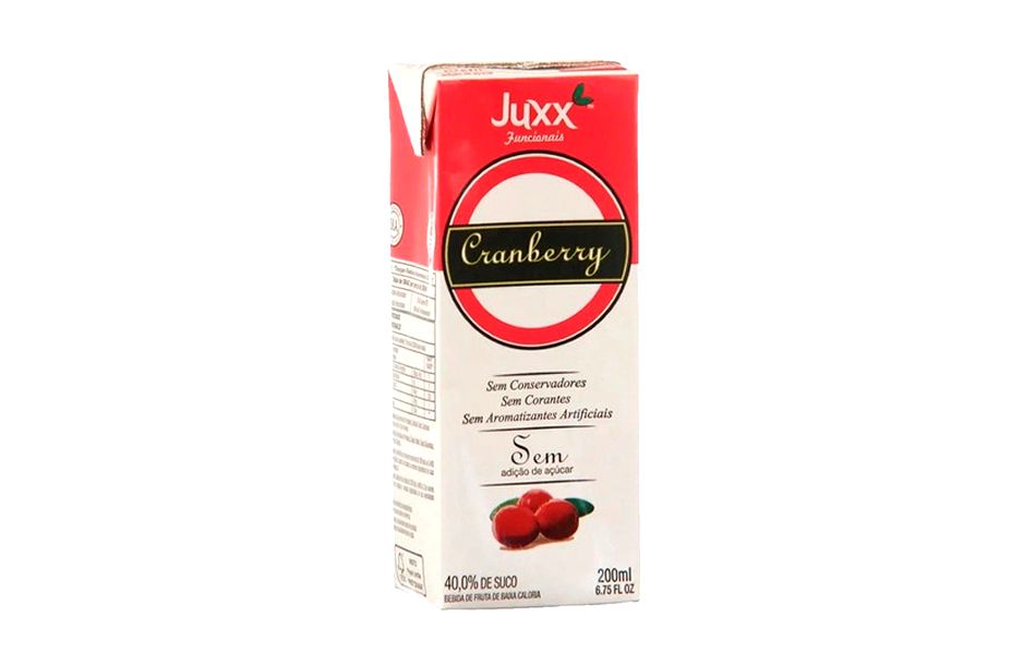 Suco de Cranberry Zero Açúcar Juxx 1L