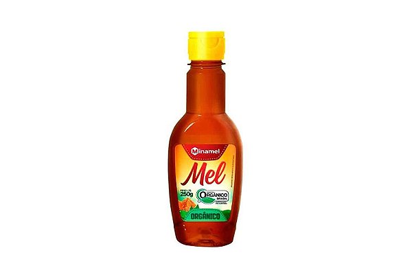 Mel Orgânico Bisnaga Minamel 250g