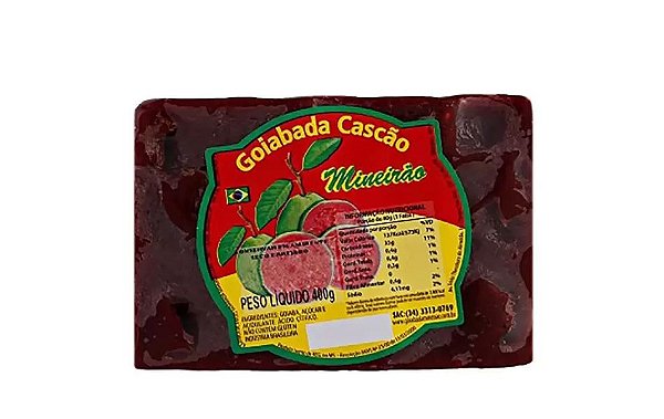 Goiabada Cascão Mineirão 400g