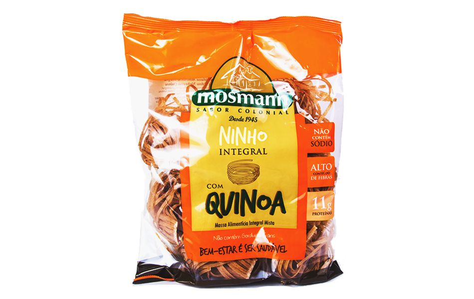 Macarrão Ninho Integral c/ Quinoa Mosmann 400g
