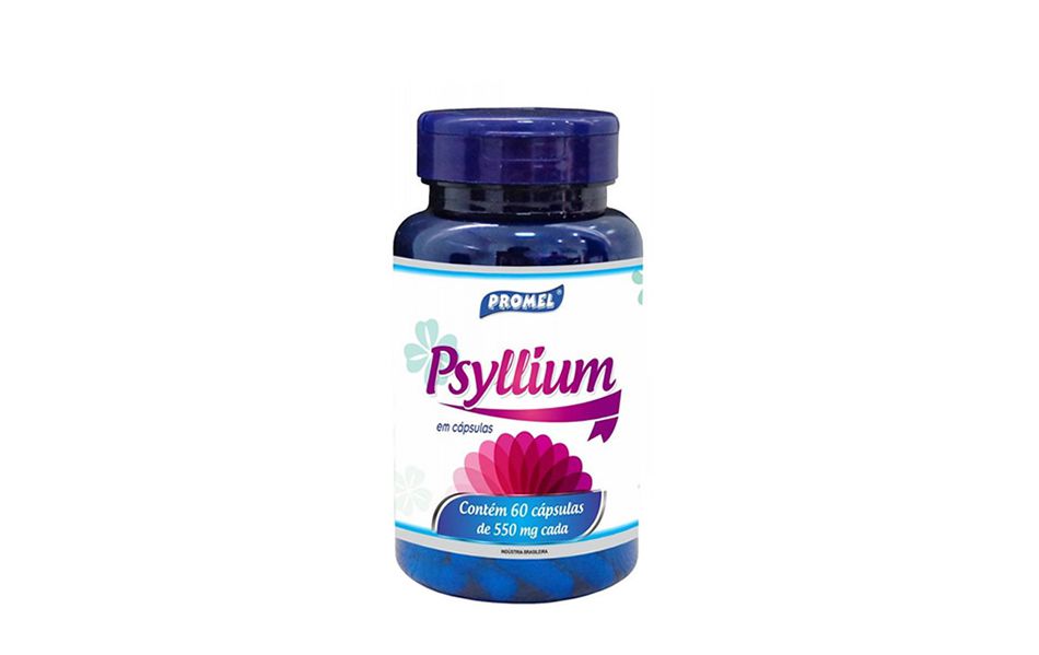 Psyllium em Capsulas Promel 60 Caps X 550mg