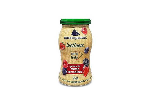 Geleia de Frutas Vermelhas 100% Fruta Queensberry 250g