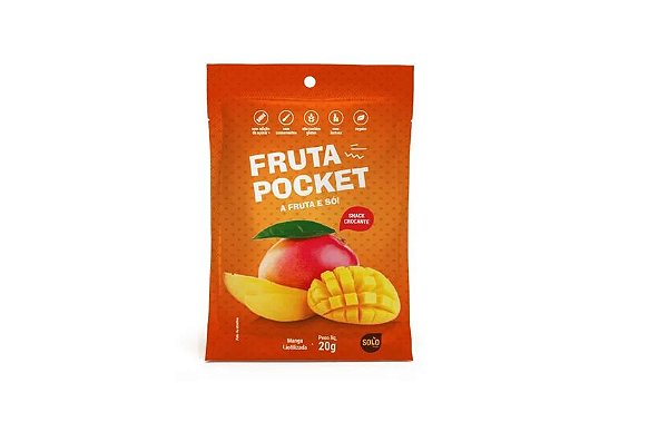 Manga Liofilizada Fruta Pocket 20g