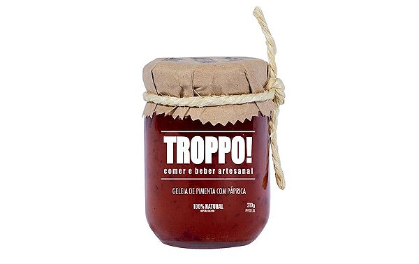 Geleia de Pimenta c/ Páprica Troppo 210g