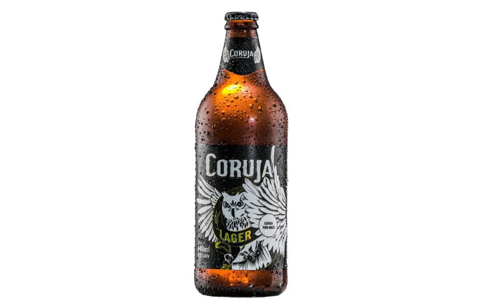 Cerveja Lager Coruja 500mL
