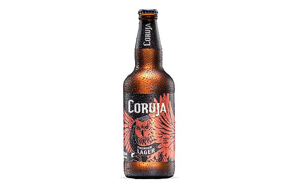 Cerveja Premium Lager Coruja 500mL