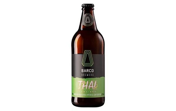Cerveja Weiss Thai Barco 600mL