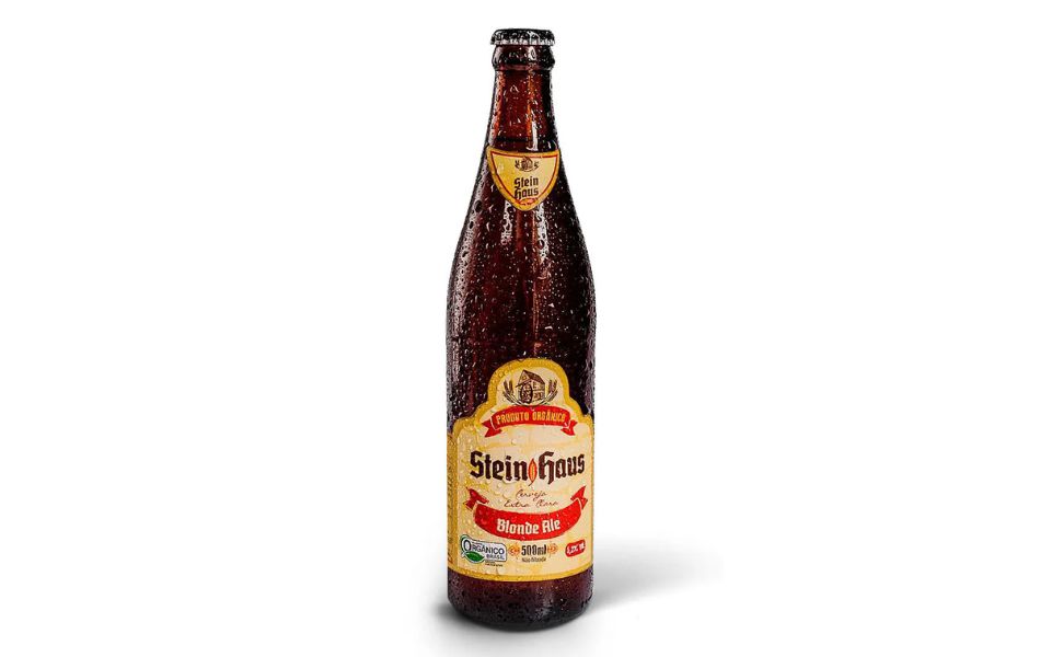 Cerveja Blonde Ale Orgânico Stein Haus 500ml