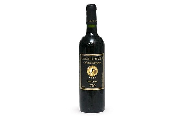 Vinho Tinto Meio Seco Caballo de Oro Cabernet Sauvignon 750mL