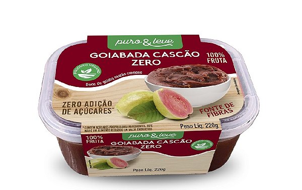 Goiabada Zero Açúcar Puro & Leve 220g