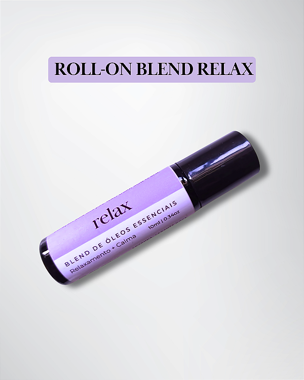 Roll on óleos essenciais Relax