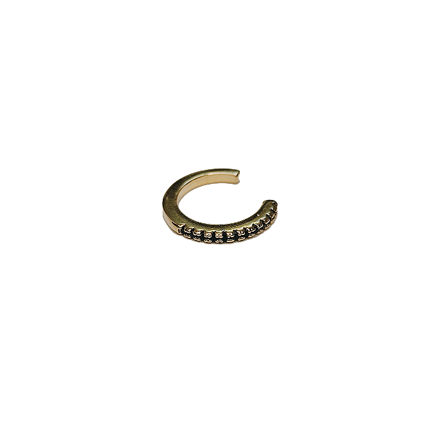 Piercing Fake com Zircônia Preta