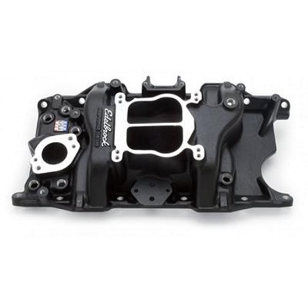 21763 - COLETOR DE ADMISSAO, DODGE 318-360-340, EDELBROCK PERFORMER - PRETO